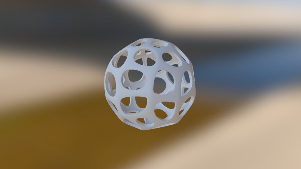 Sphere 1 voronoi - 3D model by makerblast [02720b6] - Sketchfab
