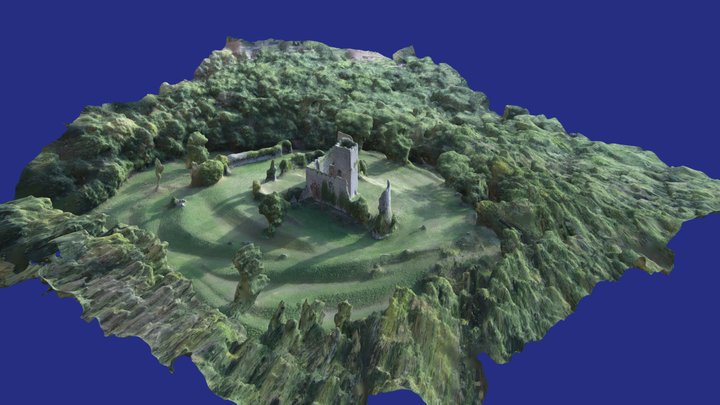 Chateau De Montespan (Haute-Garonne) 3D Model