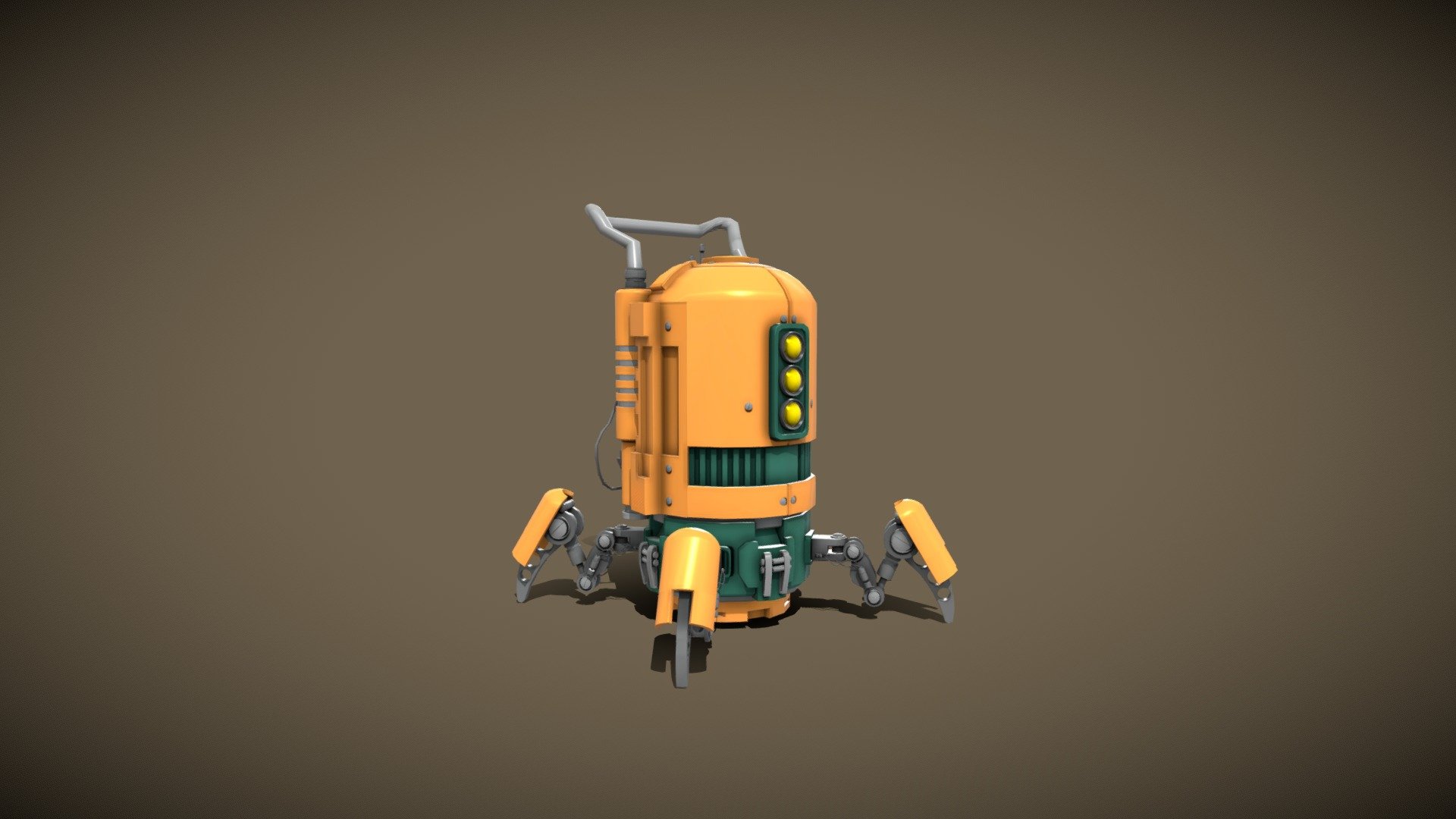Robot - Modelling - 3D model by lion88188 [0274f12] - Sketchfab