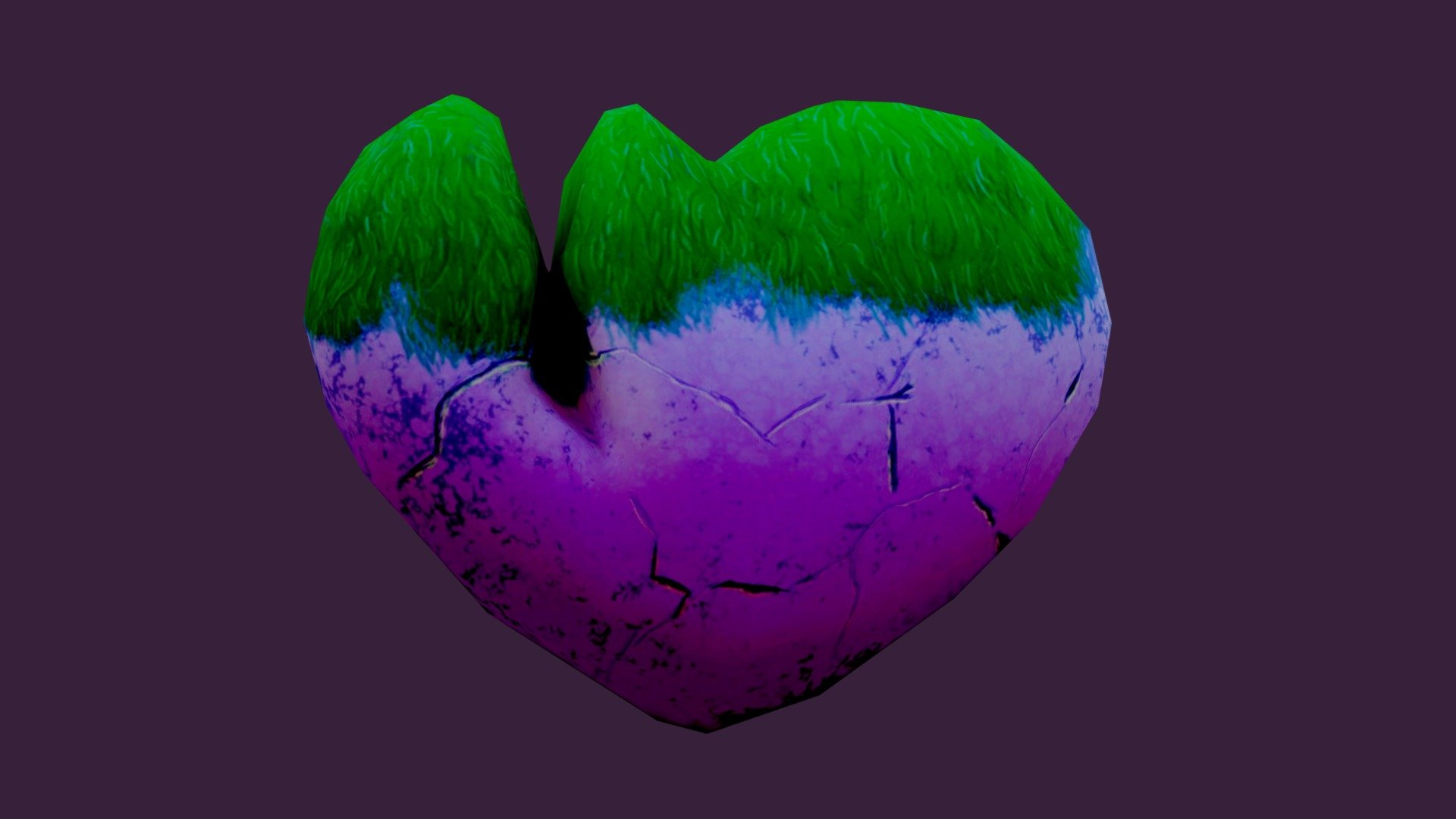 Weekly Challenge (03) Heart — Sketchfab embed 3D viewer