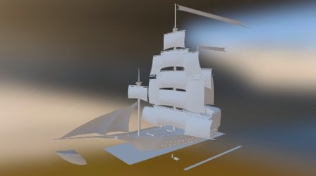 ghostship 3D Model