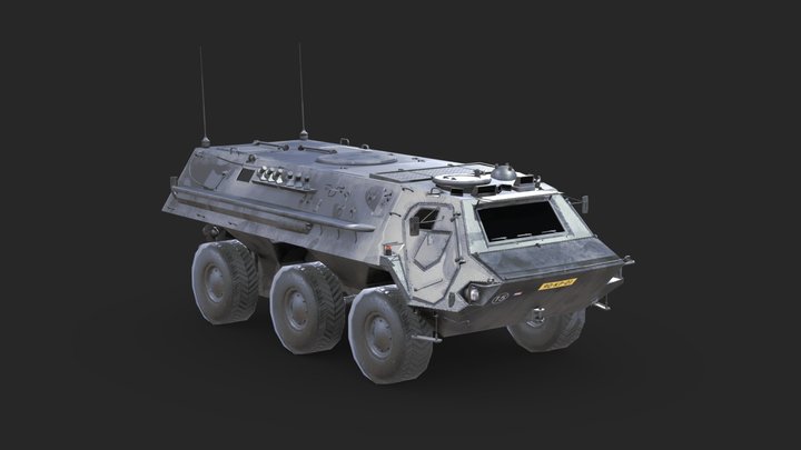 TPZ Fuchs / Panzer Vehicle 3D Model