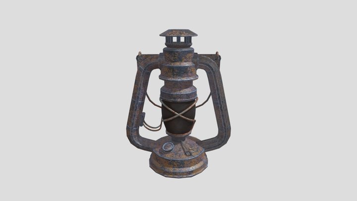 Oil Lamb 3D Model