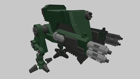 Sentiel Mech 3D Model