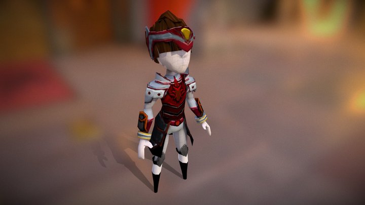 Warrior 3D Model