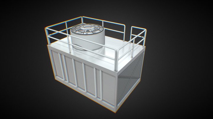 Cooling Tower 3D Model