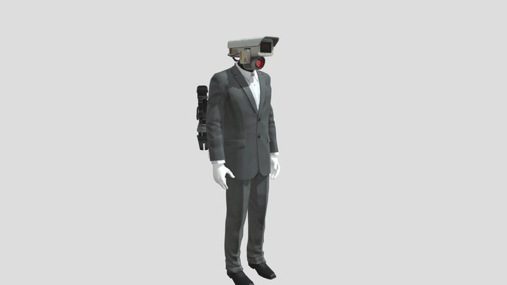 The​ Mitchells​ Pal​ Max​ Camera​Man 3D Model