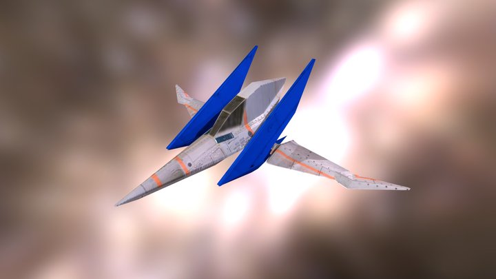 Arwing 3D Model