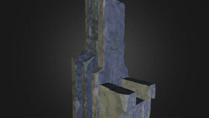 Throne_Low_Wip 3D Model