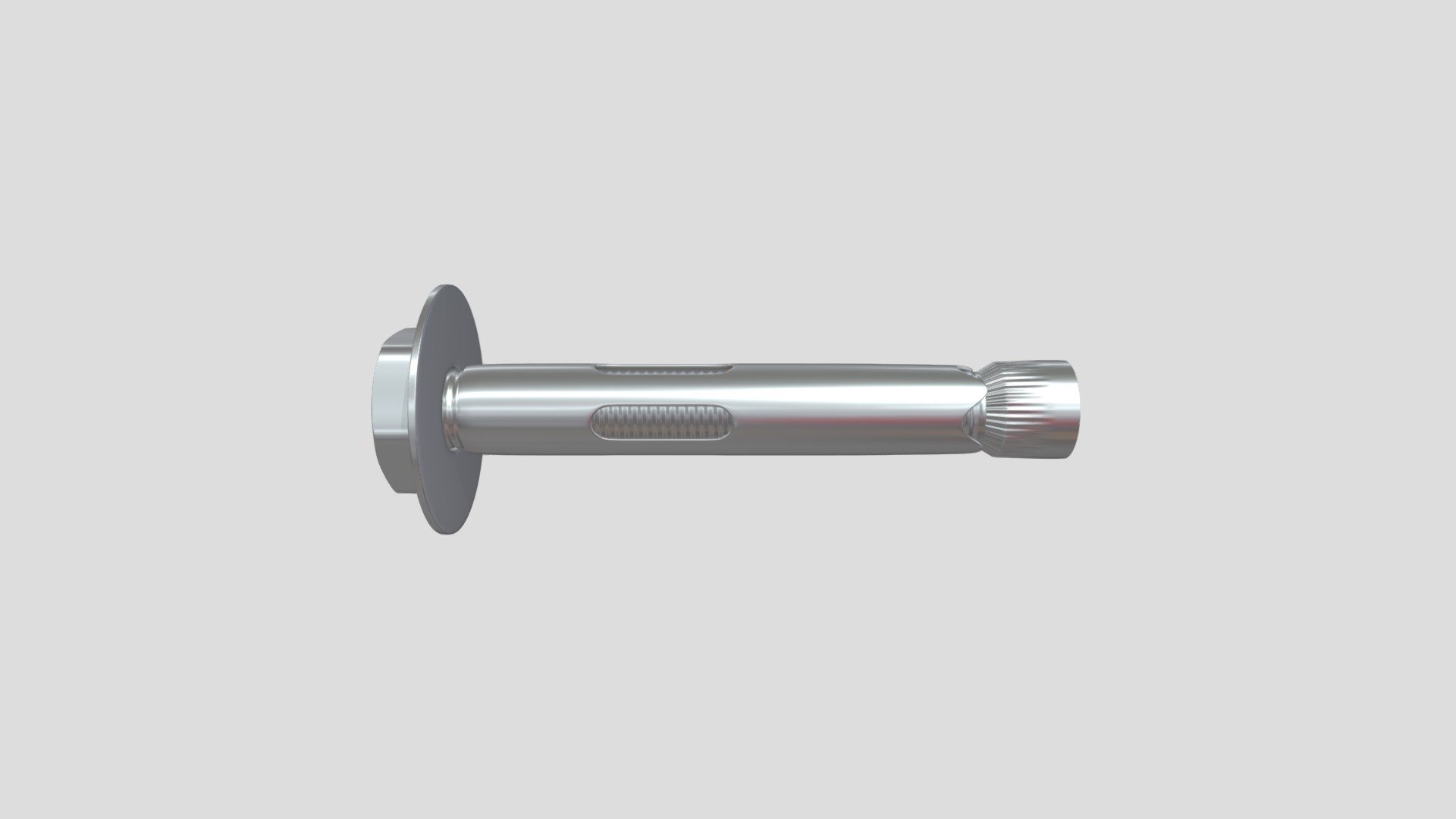 Ancorante metallico testa esagonale — Sketchfab embed 3D viewer