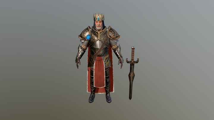 King_lod1 3D Model