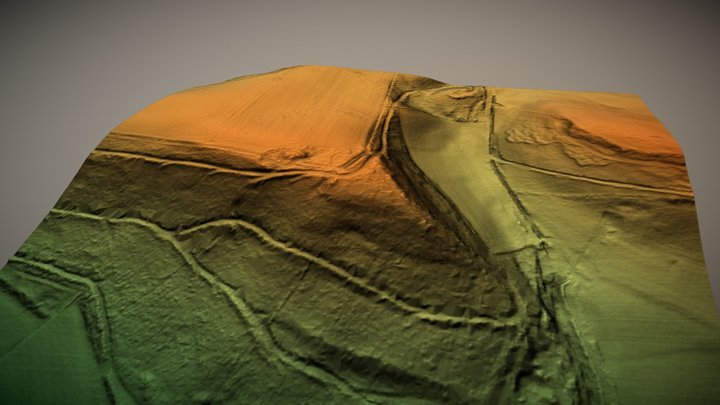 Dorstone Hill, Herefordshire (UK) – Free 3D Model STL