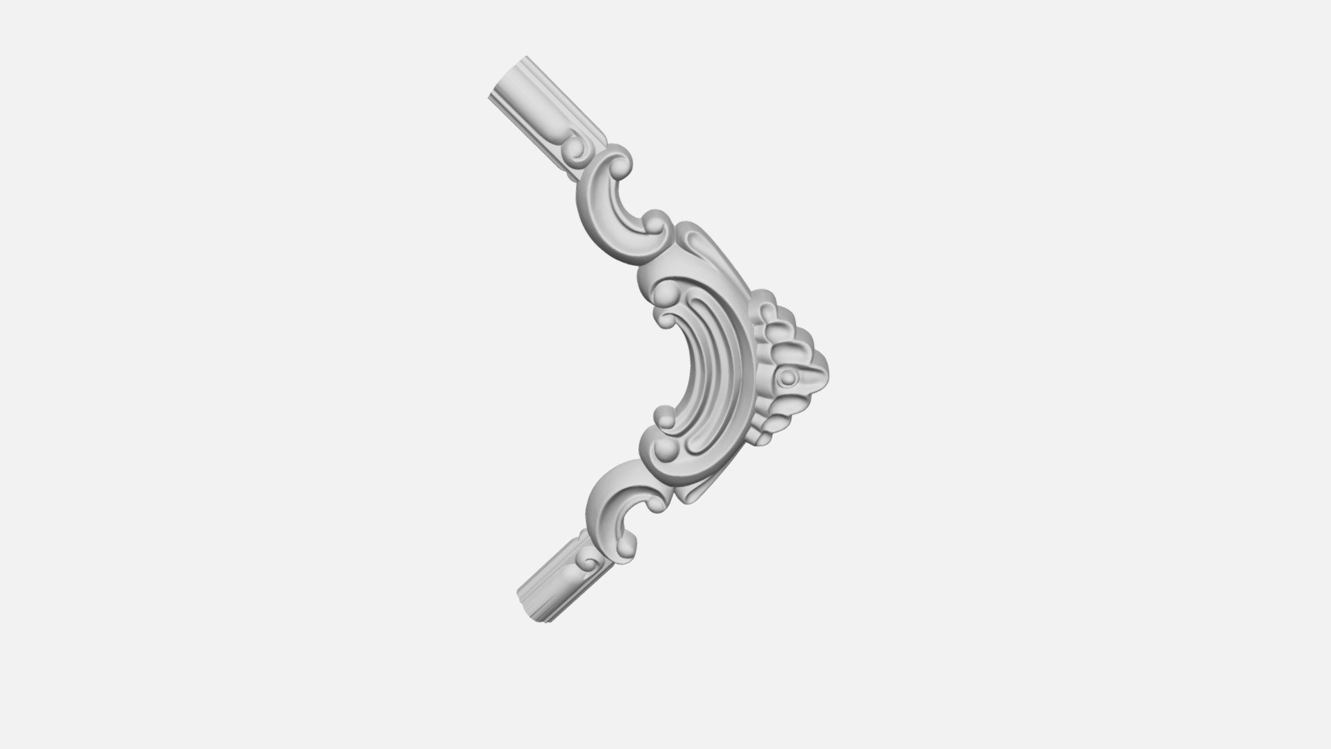 Молдинг Grand Decor (Гранд Декор) HCR 516 — Sketchfab embed 3D viewer