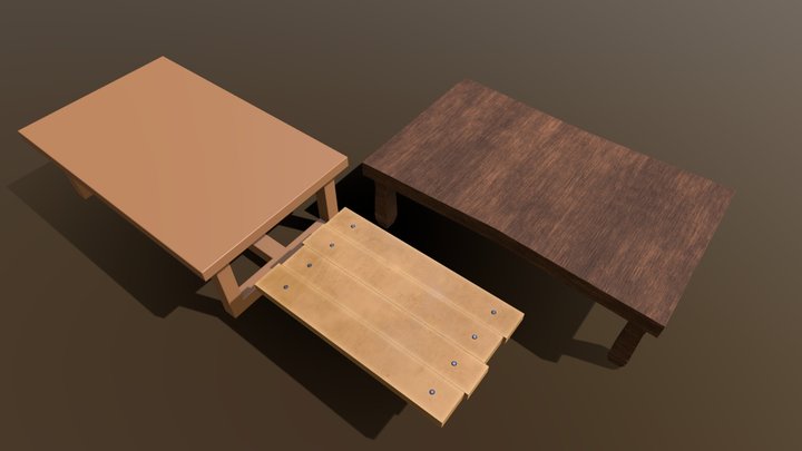 3d Table 3D Model