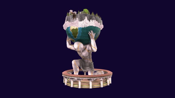 Atlas Lobby - Minecraft Build 3D Model