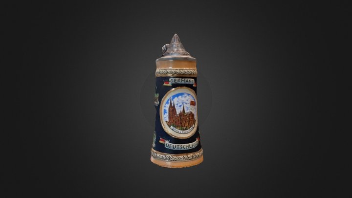 German beer stein