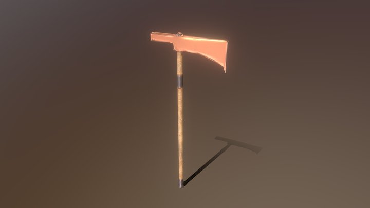 Bronze Axe 3D Model