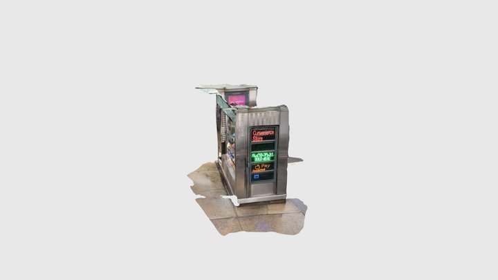 New York City convenience store 3D Model
