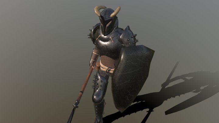 Warrior 3D Model