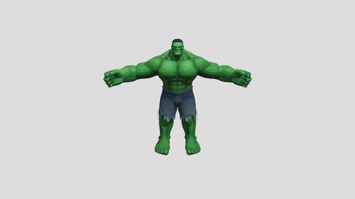 Hulk (Ultimate Destruction) XBOX 3D Model