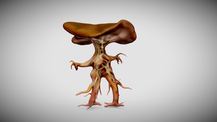 enchanted mushroom 3D Model