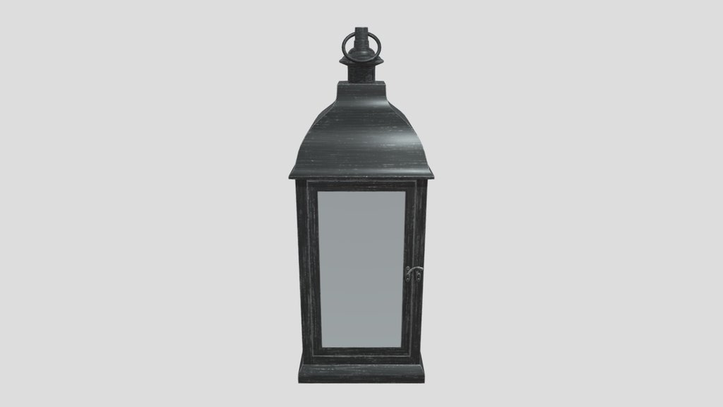 Outdoor Lantern With Candle