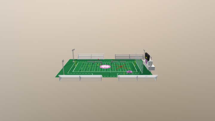TAK Practice Field 3D Model