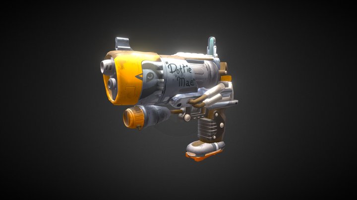 Gun 3D Model