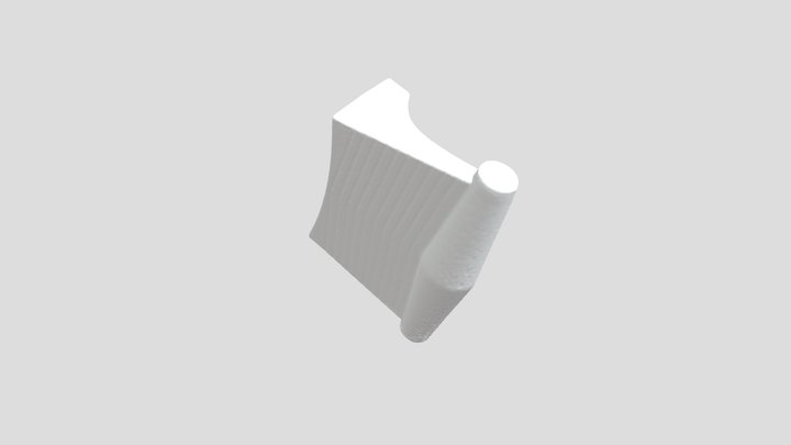 Rena Side Handle- Scanned with Miraco 3D Scanner 3D Model
