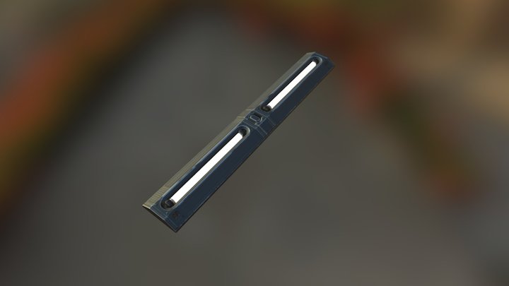 SciFi Light 03 3D Model