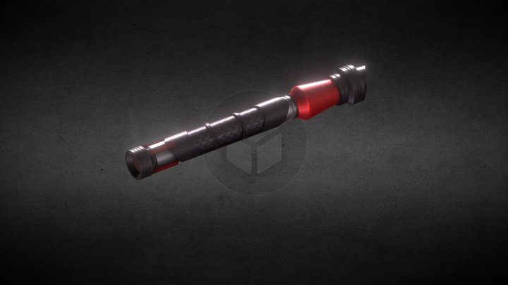 Custom light-saber for client 3D Model