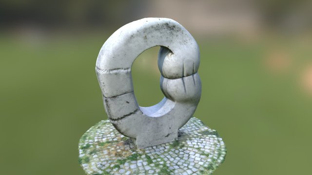 Beli spomenik - Palic 3D Model