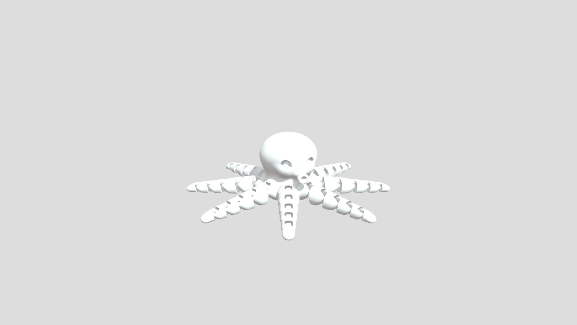 Cute+ Mini+ Octopus+ - 3D model by 25emmclark [0289381] - Sketchfab