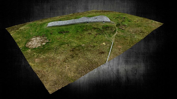 Neolithic Chambered Cairn Camster (low res) 3D Model