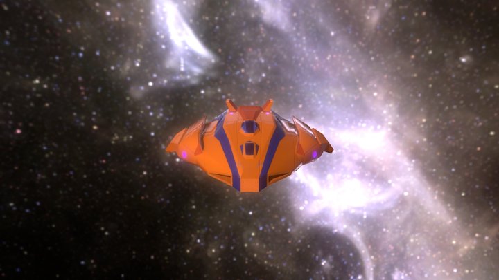RogueStargun Fleet Bomber 3D Model
