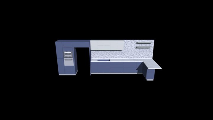 mueble medidas 3D Model