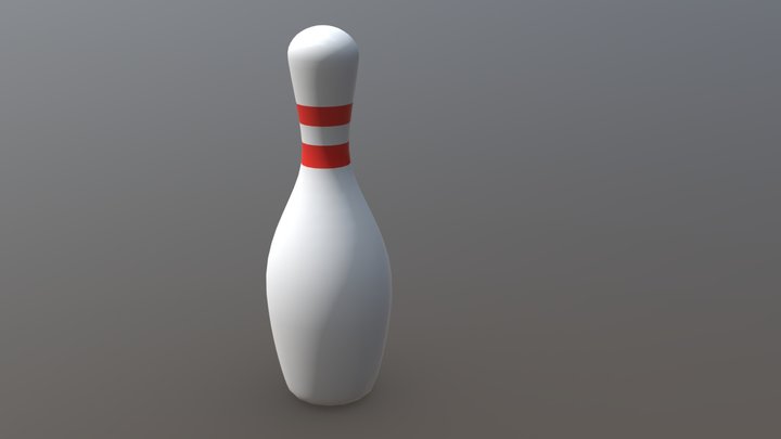 Bowling Pin 3D Model