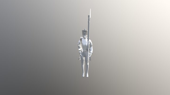 Frenchinfantry 3D Model