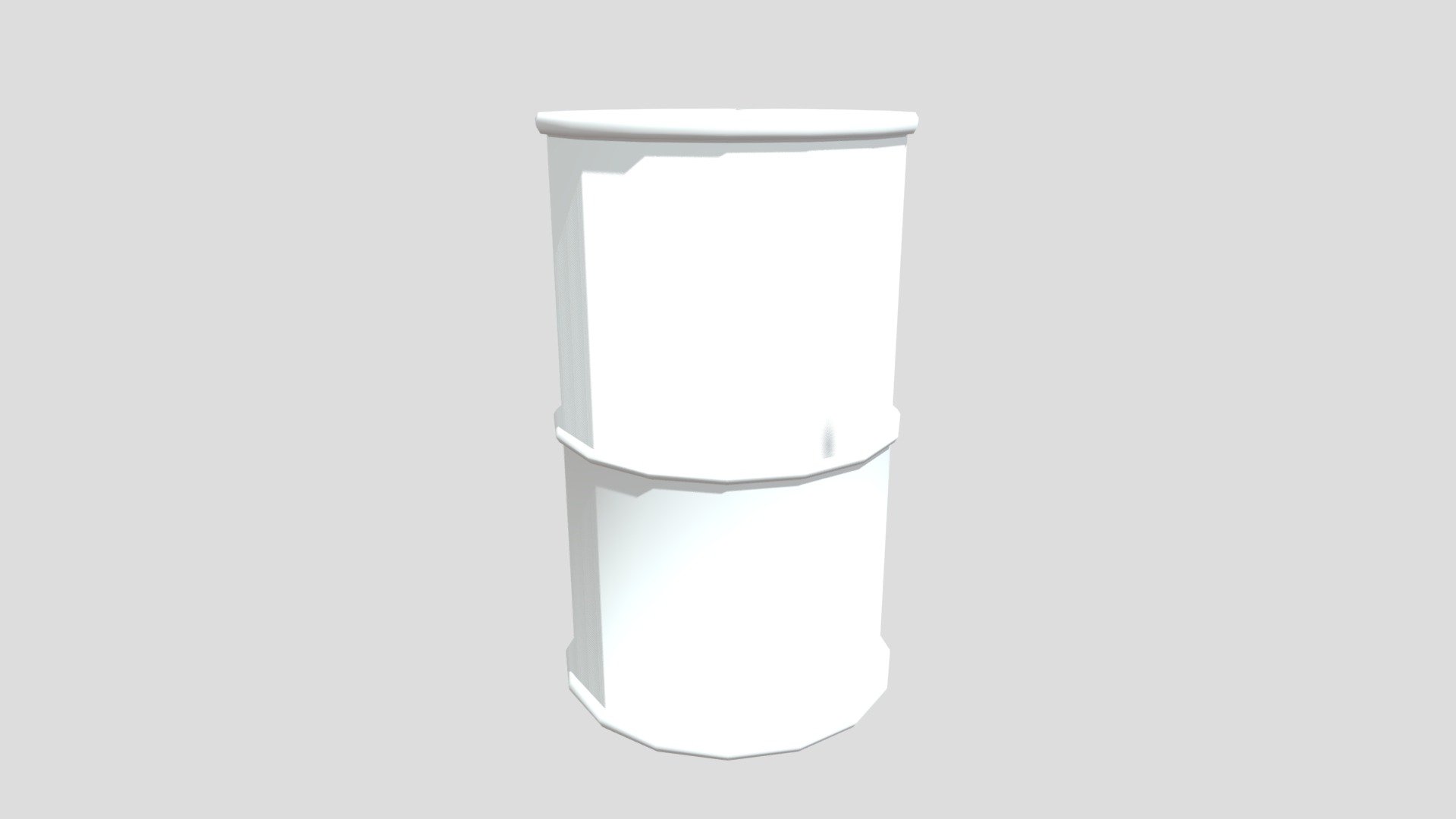 3D Metalic Barrel