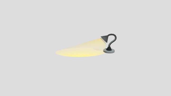 Fast Lamp 3D Model