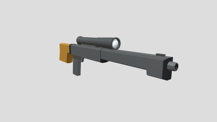 best_gun_by_javokhir 3D Model