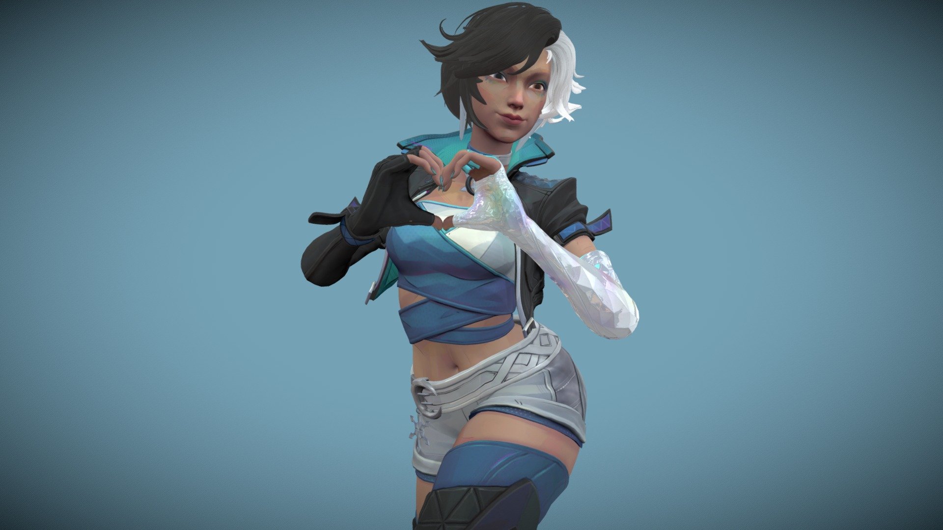 Luna Snow-Marvel Rivals - 3D model by King_45 [02927d8] - Sketchfab