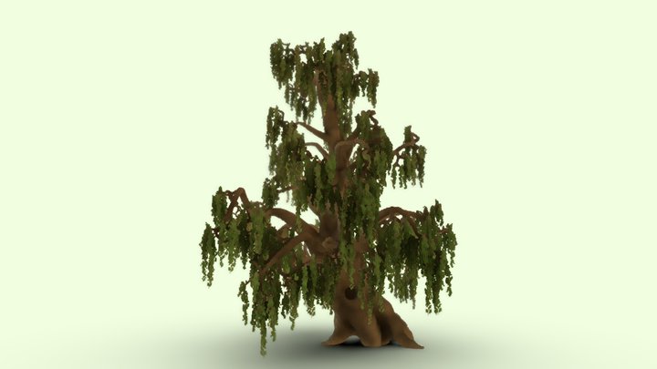 Biggest Minecraft Tree Ever 3D Model