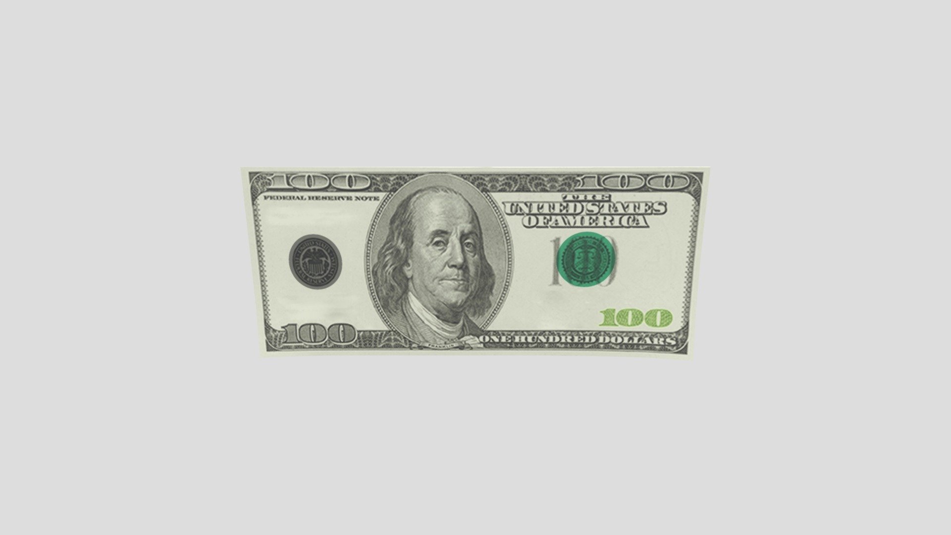 US Hundred Dollar Bill