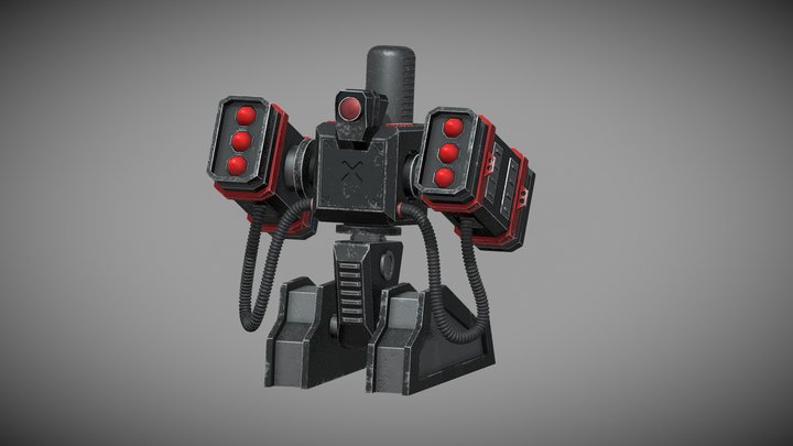 StingerHead-36 3D Model