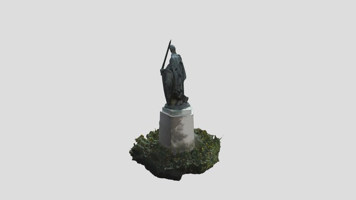 Monumento Dom Afonso Henriques 3D Model