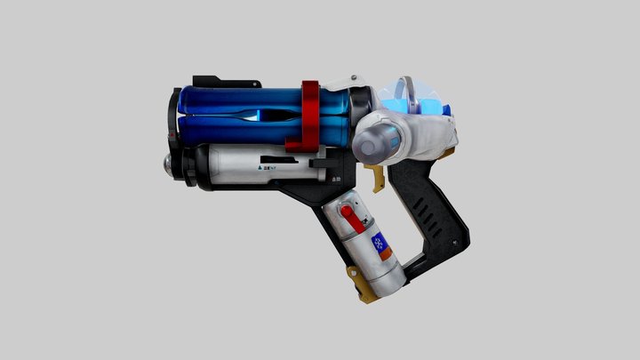 Mei's Gun (Overwatch) 3D Model