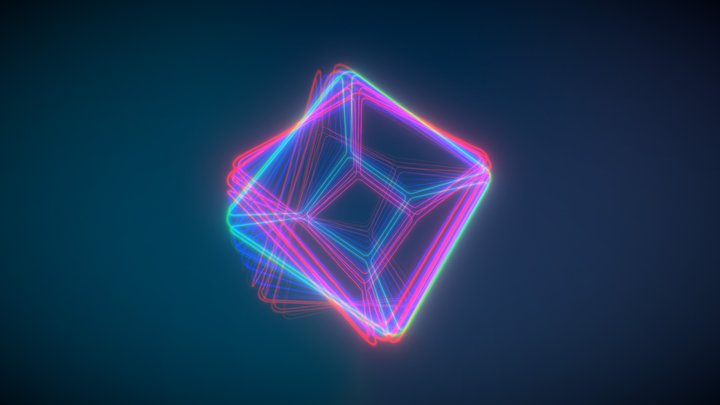 Quantum Cube 3D Model