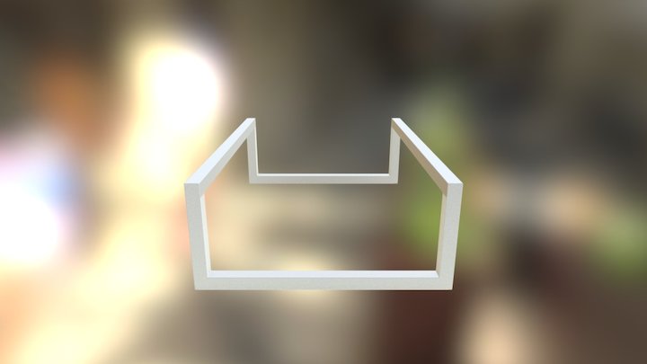 Cadre Table 3D Model