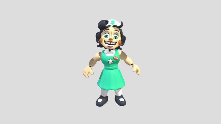 Adventure_ Nurse Dollie 3D Model
